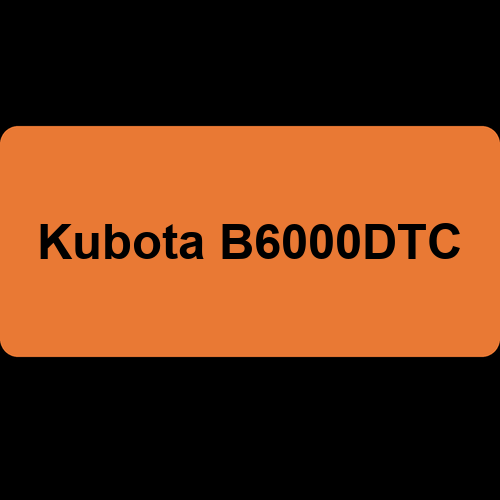 Kubota B6000DTC